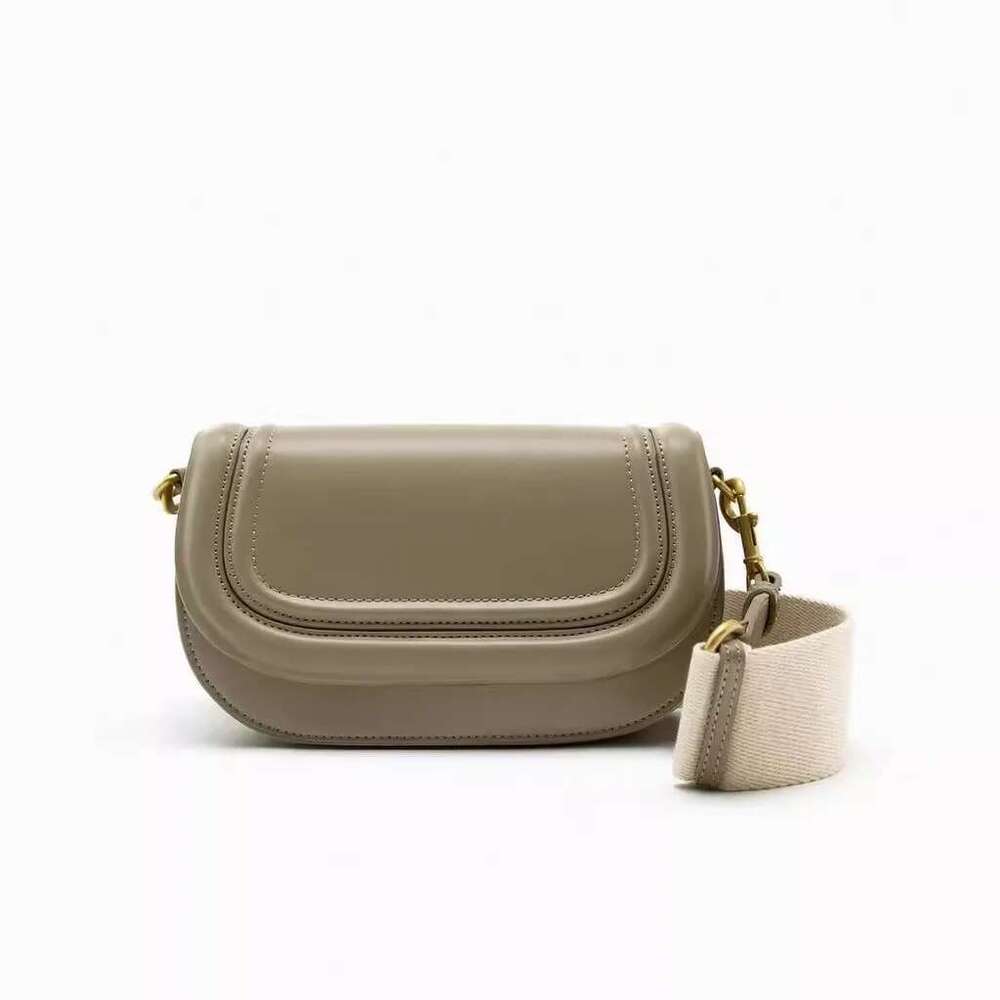 2024 New Wide Shoulder Strap Armpit Saddle Fashion High-End Pu Leather Crossbody Bag, Trendy Small Mobile Phone Bags