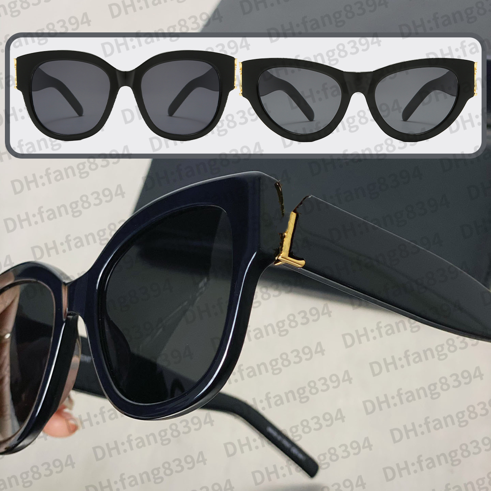 Designer Cat Eye Sunglasses M94 SLM Women's Luxury Polarized Lenses Saint M95 Fashion Eyewear Multilingual Gafas Zonnebril Lentes