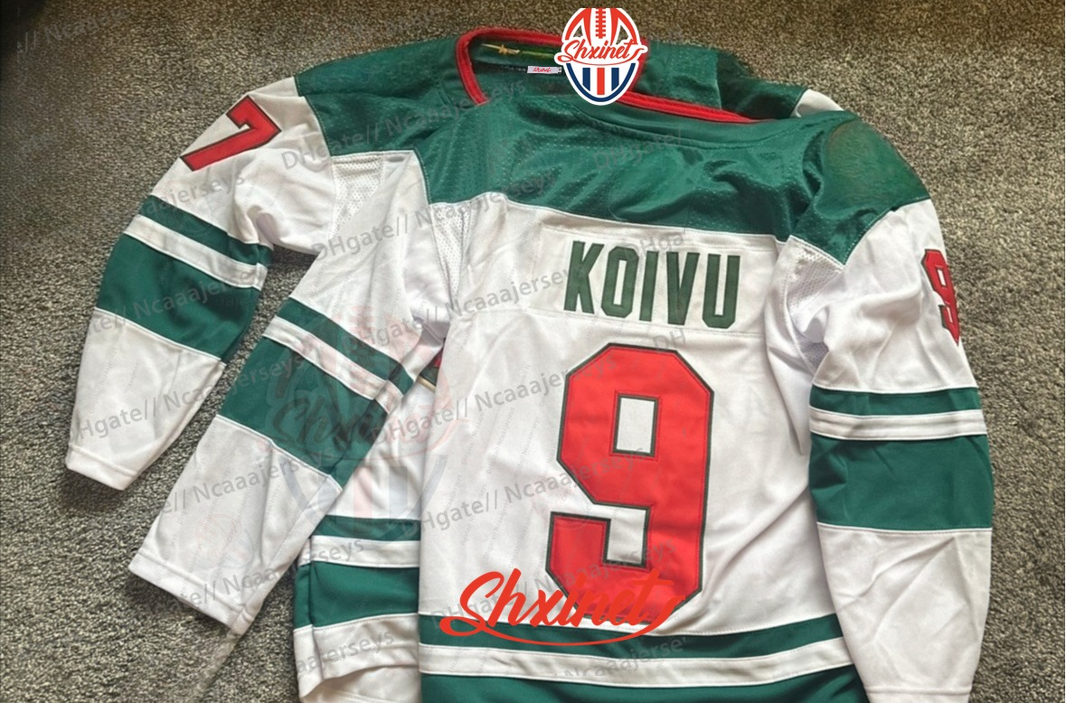 Quinn Hughes 2025-2026 Home Hockey Jerseys Kirill Kaprizov Marc-Andre Fleury Matt Boldy Marcus Foligno Marco Rossi Mats Zuccarello Brock Faber Vladimi