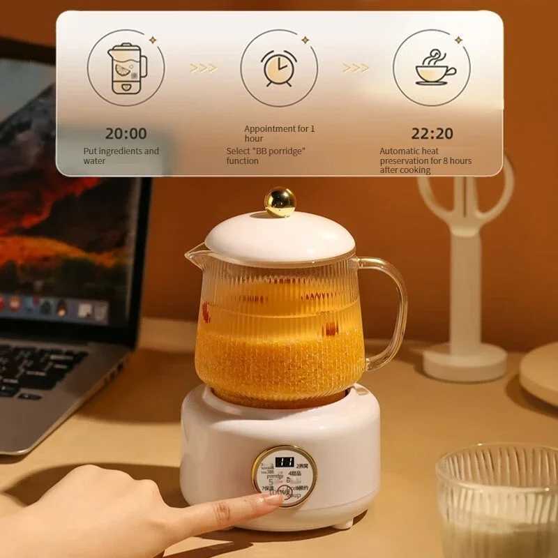 Health preservation pot multi-functional household office constant temperature pot small glass fully automatic medicine pot t Y251114