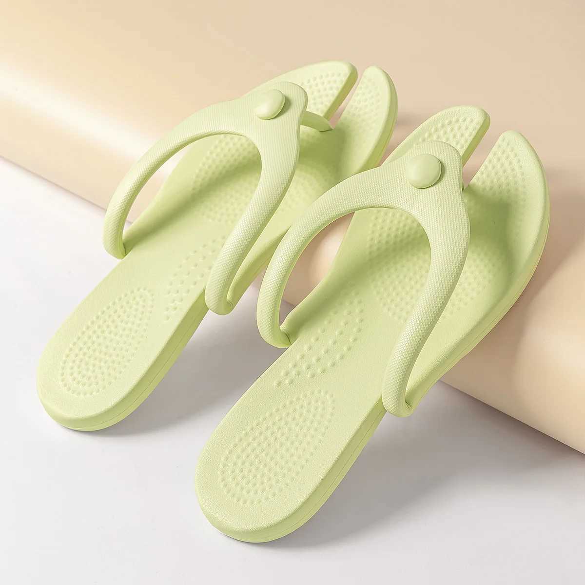 EVA womens foldable and detachable beach slider comfortable and soft outdoor flip cover W250414