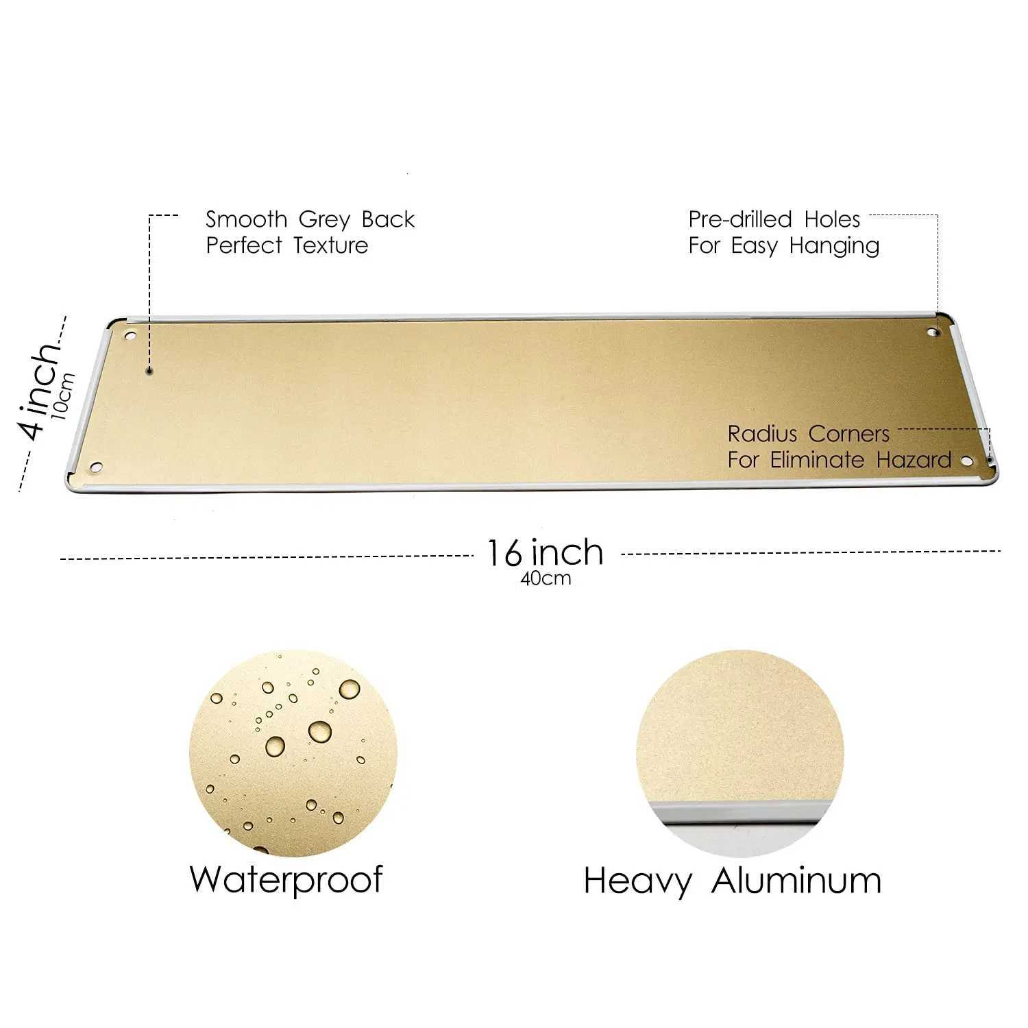 Welcome To Alcatraz Prison STREET SIGN ALL METAL Tin Sign SLOGANS QUOTESM251114