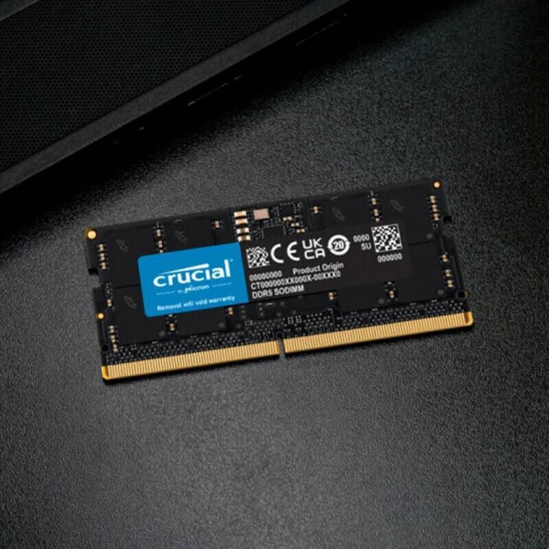 Crucial DDR5 SODIMM RAM 16GB 32GB 24GB 48GB Notebook 4800MHz 5600MHz 11V for Laptop Memory