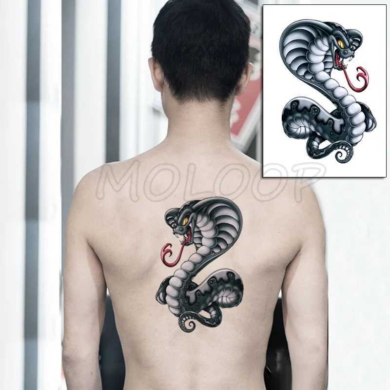 Waterproof temporary tattoo sticker horse animal hair tattoo water transfer fake tattoo flash tattoo female and child 14.8 * 21 cmXJ25414