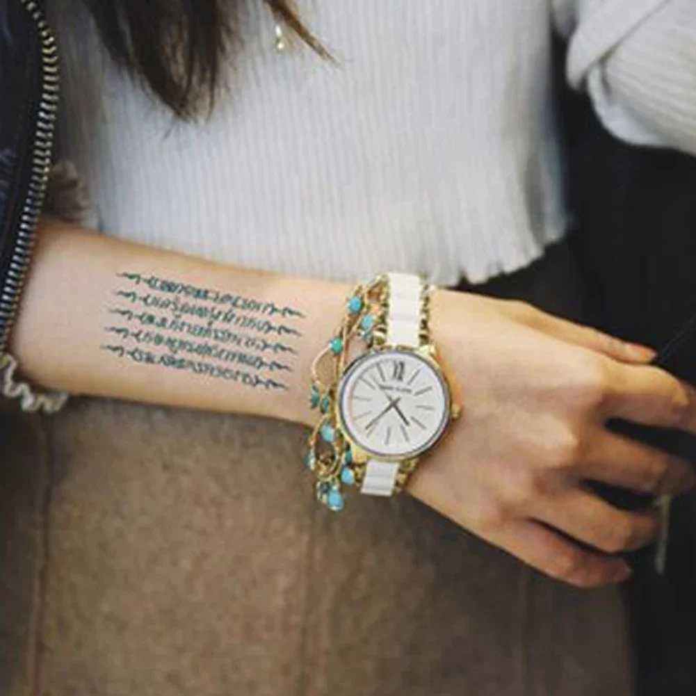 Creative Buddha Tiger Beast Thailand Tattoo Stickers DIY Waterproof Temporary Tattoo Skin Paper Tattoo Mens StickersXJ25414