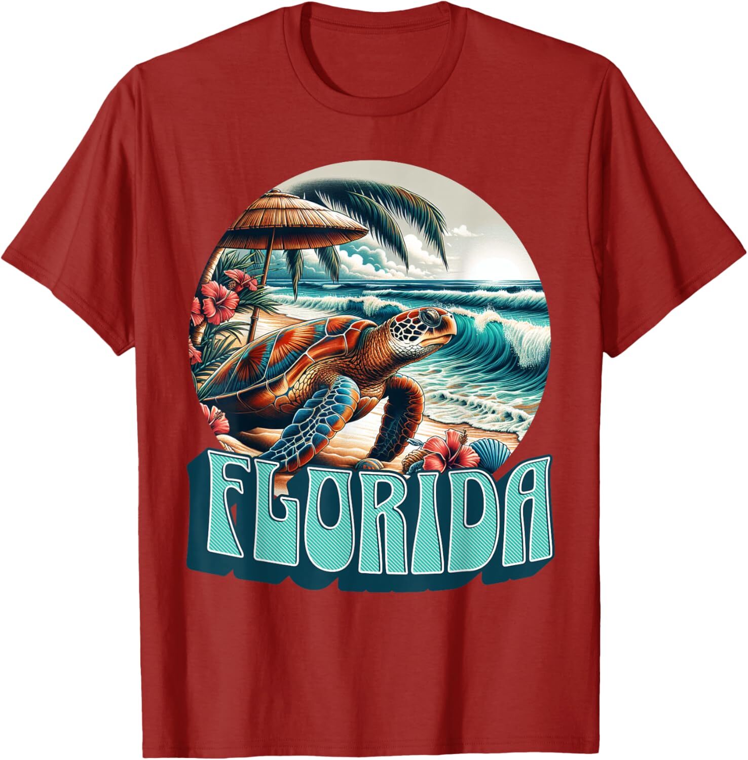 T shirt for Mens Florida Graphic Tee Casual Tops Clothes Short sleeve fashion