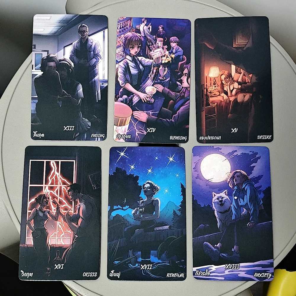 "The Love Tarot Deck" 1036 cm, 78 Tarot cards, designed based on the Red Wyte system C251114