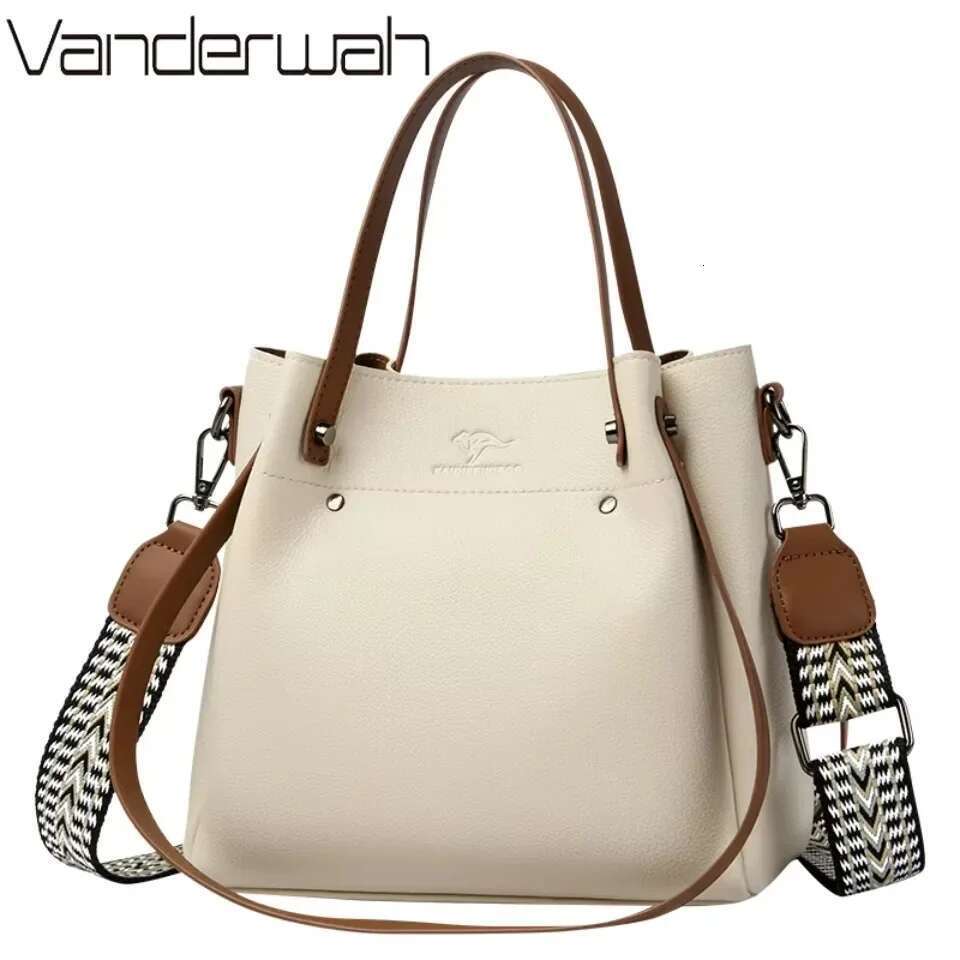 High Quality Pu Leather Shoulder Crossbody for 2025 Handbags Women Bags Large Capacity Tote Messenger Bag