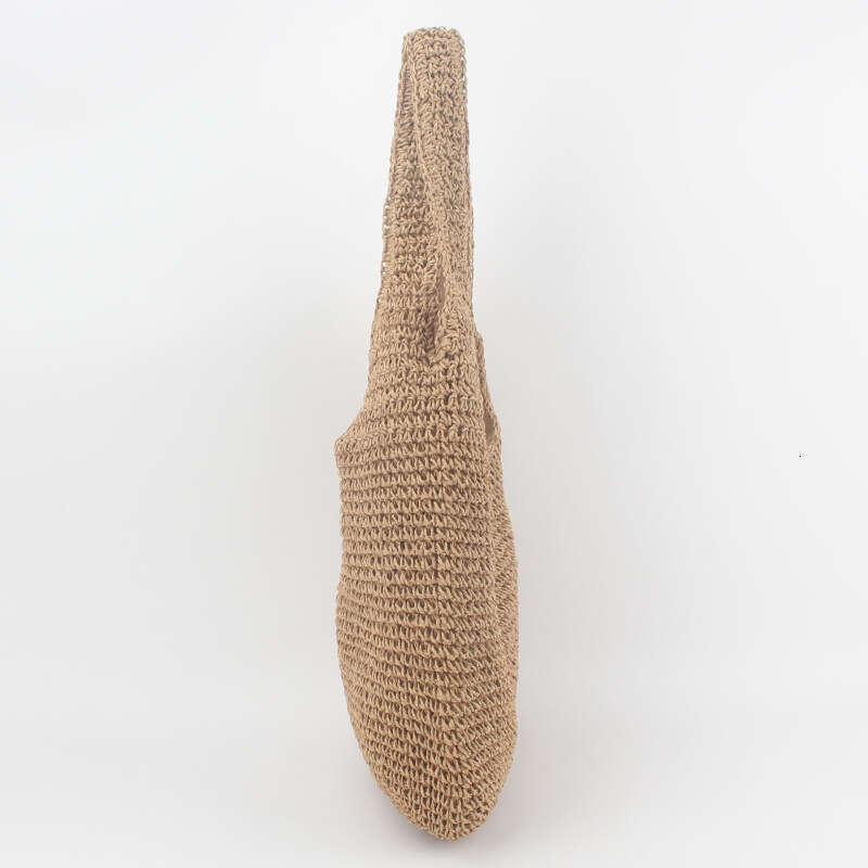 Handmade Beach Bag Single Shoulder Grass Forest Series Handmade Woven Casual Versatile Large Capacity Shopping Beach Women's Bag Kq2