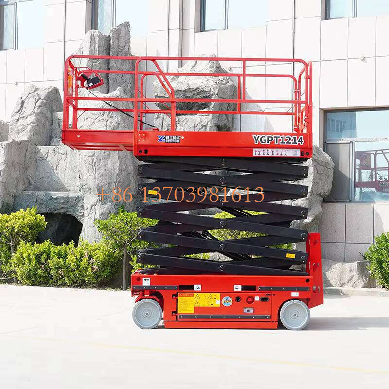 Factory Price Wholesale Aerial Work 10m 12m Movable Electric Hydraulic Mobile Aerial Scissor Lift Electric Scaffold