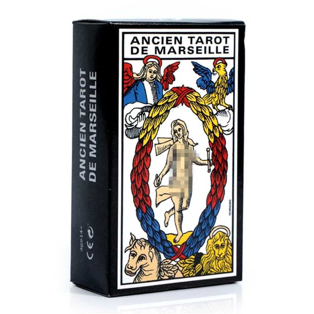 1036cm Tarot De Marseille French Version - Set of 78 Cards with Guidebook C251114