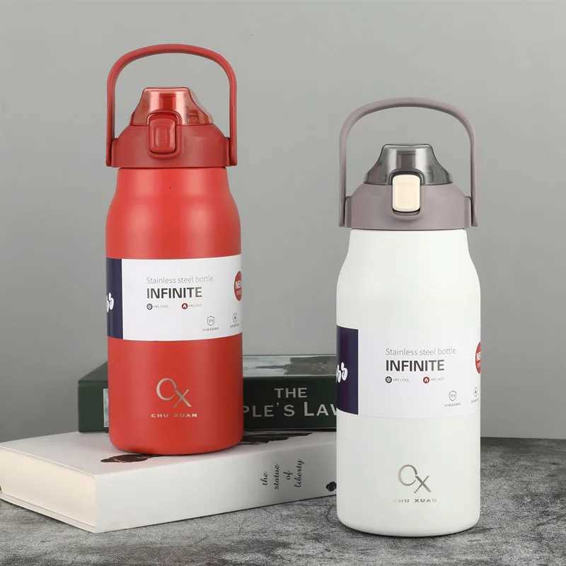 13L/17L Large Capacity Thermo Bottle Outdoor Mug Stainless Steel Thermos Water Bottle Portable Vaccum Flask Cold And Hot Tumbl C251114