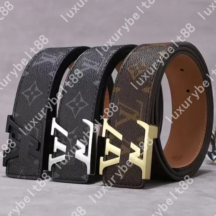 Designer belt men belts for women designer mens belt luxury belt length 100-125CM woman belt fashion luxury letter smooth buckle designer belt AAAAAA