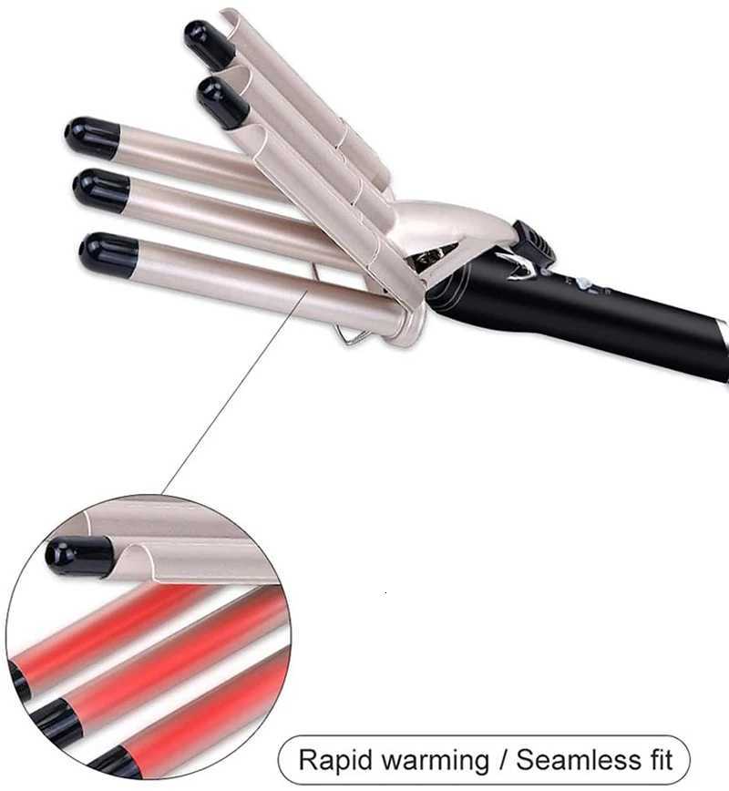 Convenient home ceramic curling iron with PTC heater portable professional ceramic curling iron super easy to useT251114