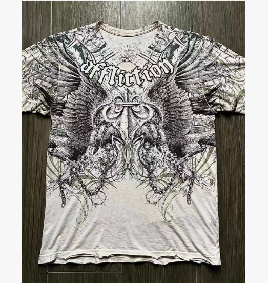 Woman Shirts Harajuku Y2k ClothesKpop Crop Top Goth Vintage Gothic Letter Graphic Printed Summer Female Clothing Elegant Lady 240902