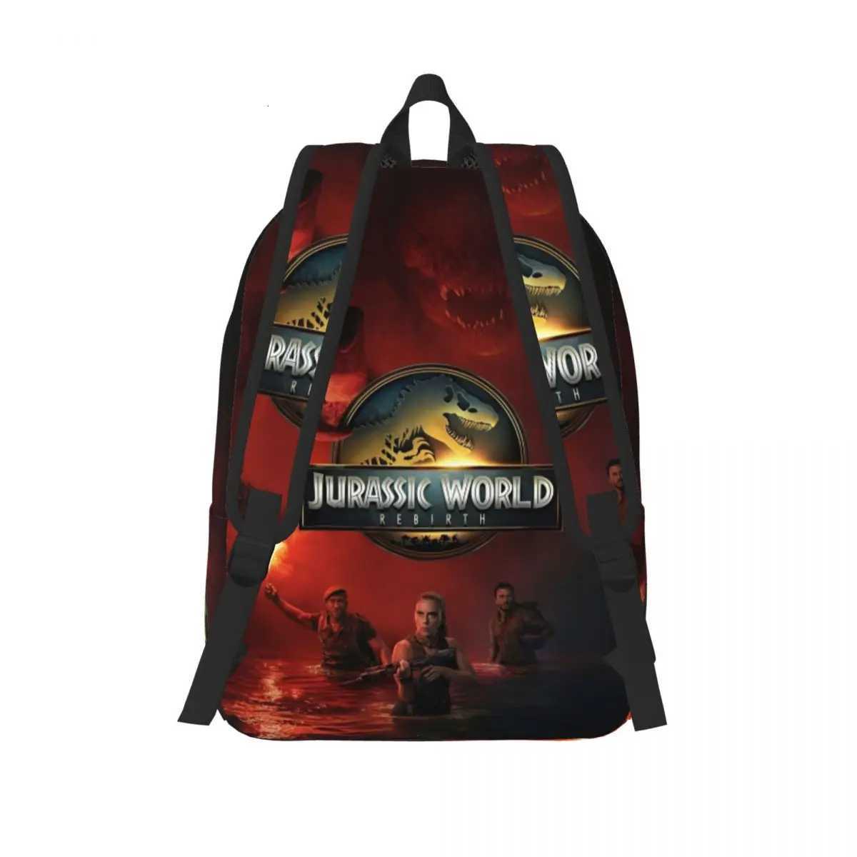 Jurassic Rebirth Dinosaurs Attack World Backpack Men Women Cool School Work Daypack Covert Mission Laptop Shoulder Bag OutdoorW251113