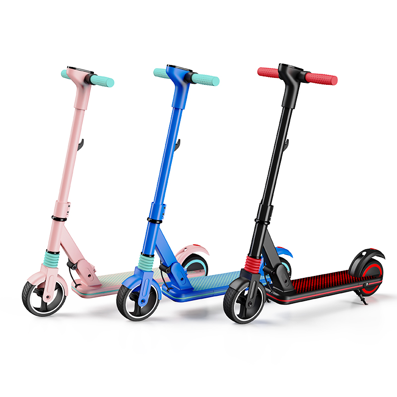 Euro Warehouse Mankeel MK027 Kids E Scooter 6.5inch Lightweight Electric Scooter with Range up to 5-8km, 14km/h Max Speed for Children Ages 6-12