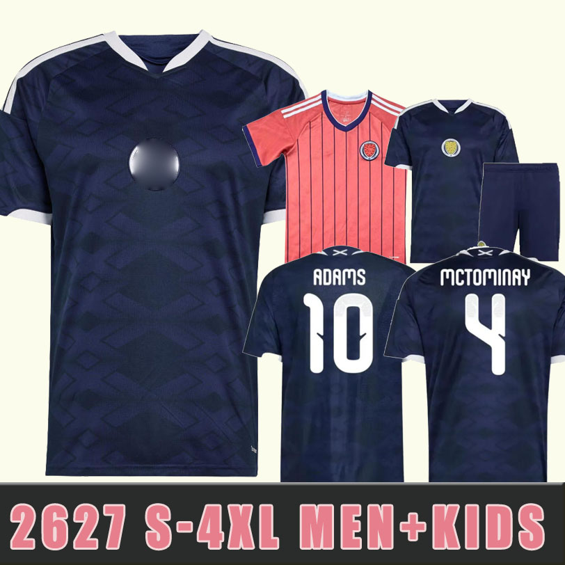 2026 2027 16-4XL World Cup scotland football shirt Soccer Jerseys ROBERTSON McTominay 2627 McGREGOR SHANKLAND Home maillot goalkeeper men kids kits unifrom
