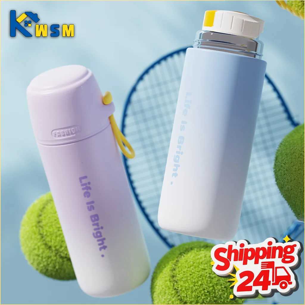 Gradient Stainless Steel Insulated Water Bottle 316 Travel Mug with Handle Portable Sports Cup Halloween Christmas Holiday Gift C251114