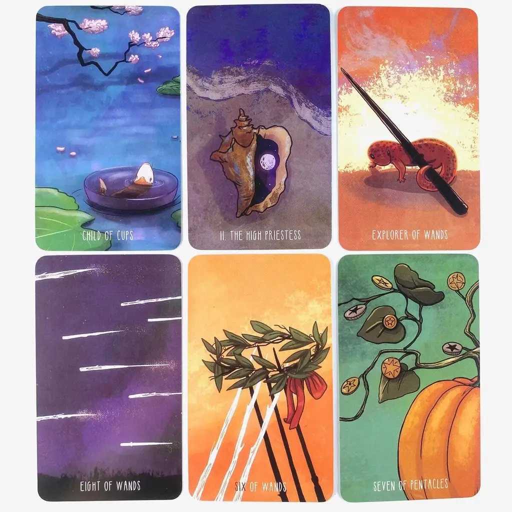 12x7 cm The Spacious Tarot Deck Leisure Party Table Game Fortune-telling Prophecy Oracle Cards C251114