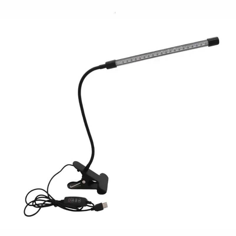 LED Dimmable Reading Lamp Clip-on desk lamp study desk lamp dormitory bedroom desktop bedside lamp eye protection Clip lamp M251114