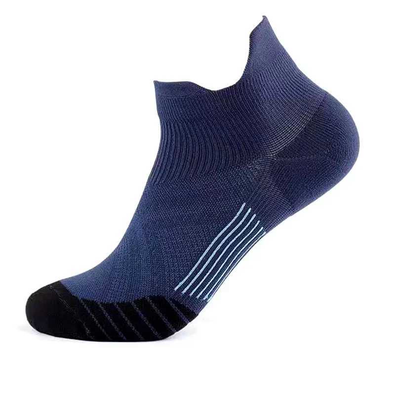 1/3/5 pairs of mens and womens sports socks compression running protection ankle protection high elasticity boat ankle socks W250414