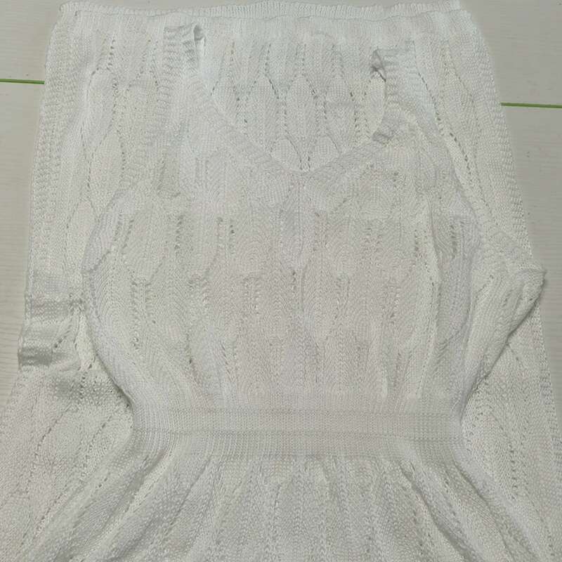 Designer womens dresses maxi dress summer new sexy hollow perspective vacation solid color backless knitted suspender