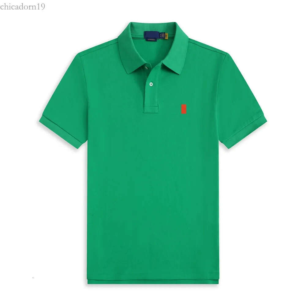 Laurenly Men's rl Shirts: Ralphlys Sweater Short Sleeve Cotton Blend Casual Tops for Summer - Embroidered Designer Style f71