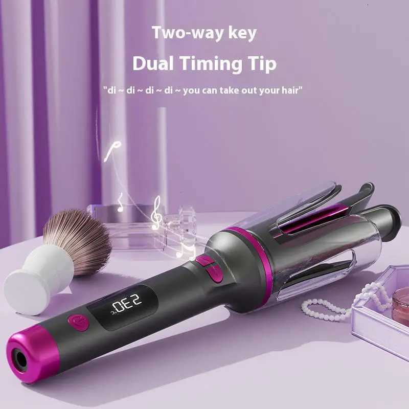 New Multi-Functional 32mm Fully Automatic Rotating Curling Iron Non-Damaging Lazy Boy Curling IronT251114