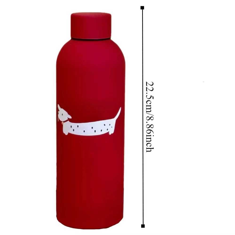 500ML Insulated Stainless Steel Water Bottle Large Capacity Portable Thermos Flask Small Mouth Christmas Mug Model Xinghao C251114