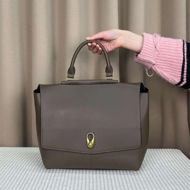 Work Shoulder Fashion Handbag Elegant Commute Travel Hobo Temperament Crossbody Vintage Underarm Bag