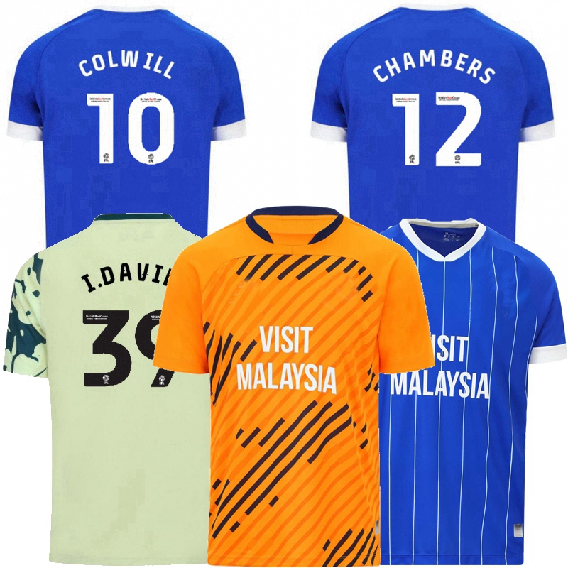 2025 2026 Cardiff Soccer Jerseys TURNBULL KELLYMAN WILLOCK CHAMBERS SALECH TANNER I.DAVIES COLWILL WINTLE City 25 26 football men and kids shirt