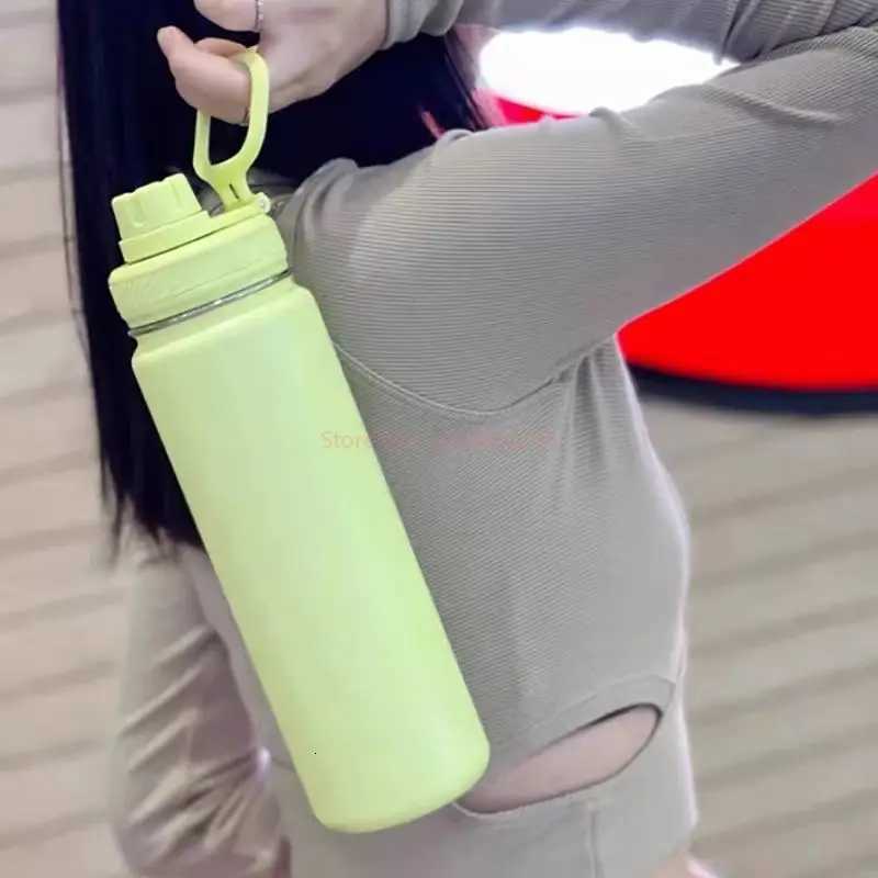 New 710ml Large Capacity Indoor And Outdoor Sports Kettle Water Bottle Stainless Steel Insulated And Cold Cup Holiday Gift C251114