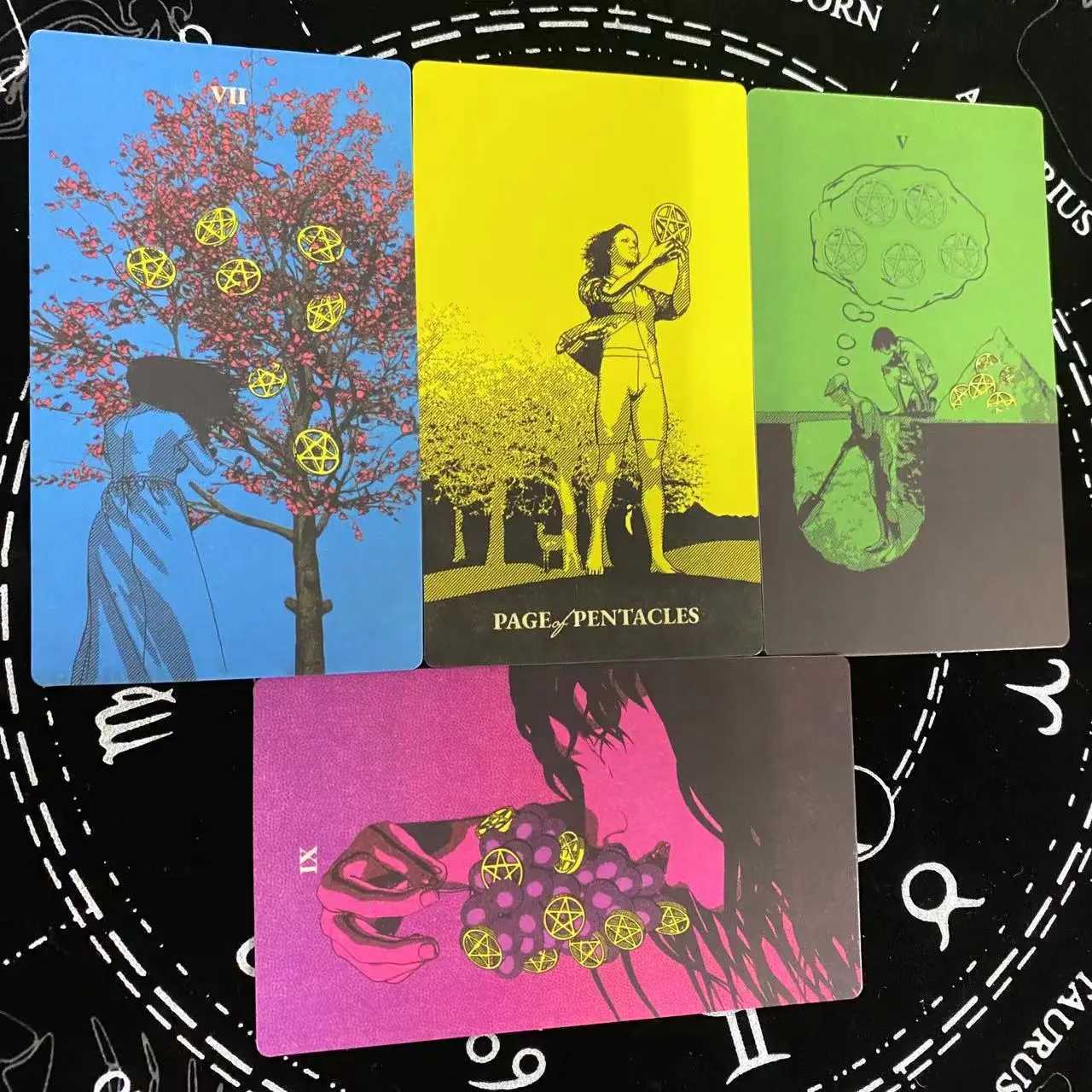 Tarot Of The Holy Spectrum 12x7 cm Paper Manual Card Games C251114