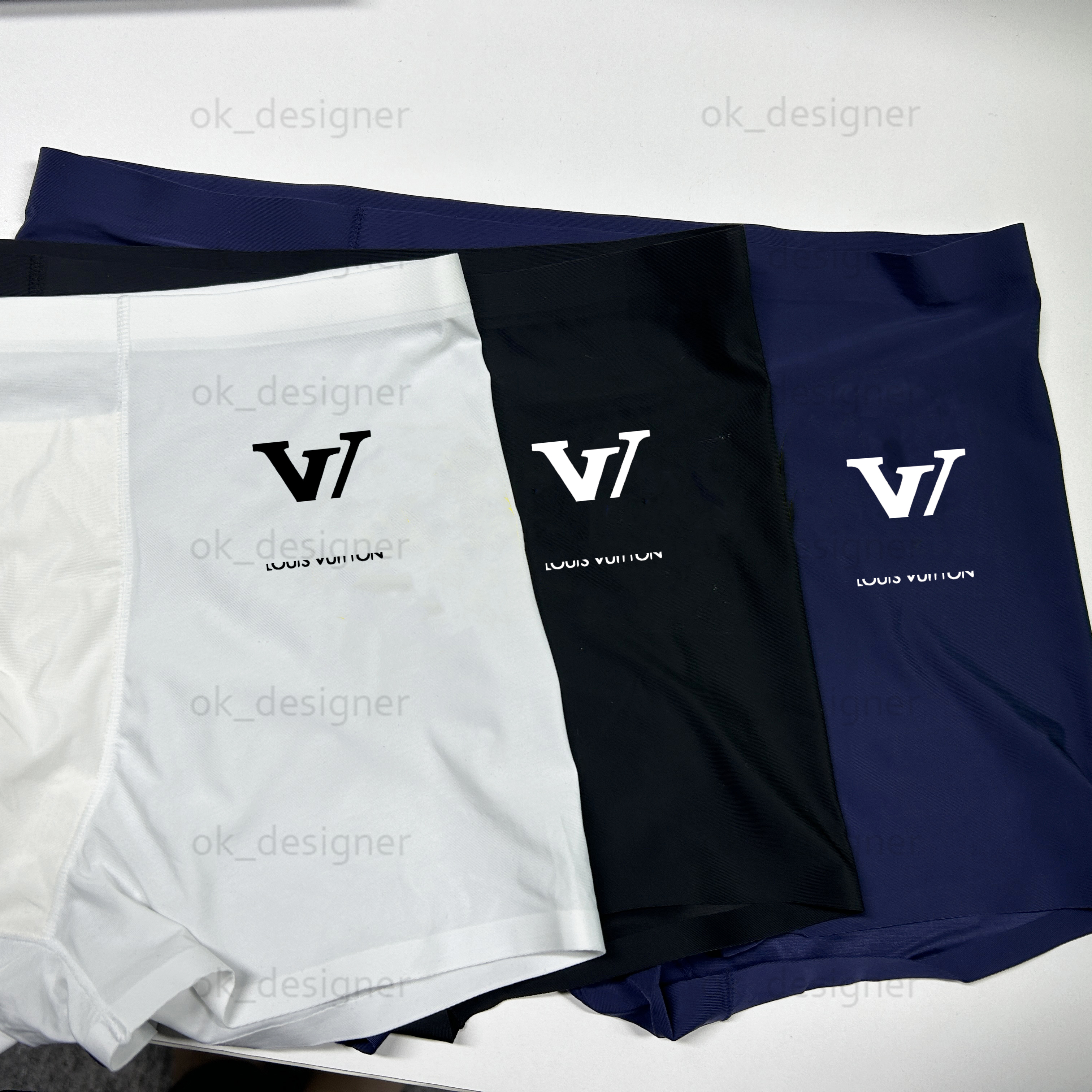 Underpants Designer Sexy Mens boxers for men Vintage Shorts Underwear ice silk Male Luxury Breathable Comfortable Designers brand Brief For Man boxer size L-3XL