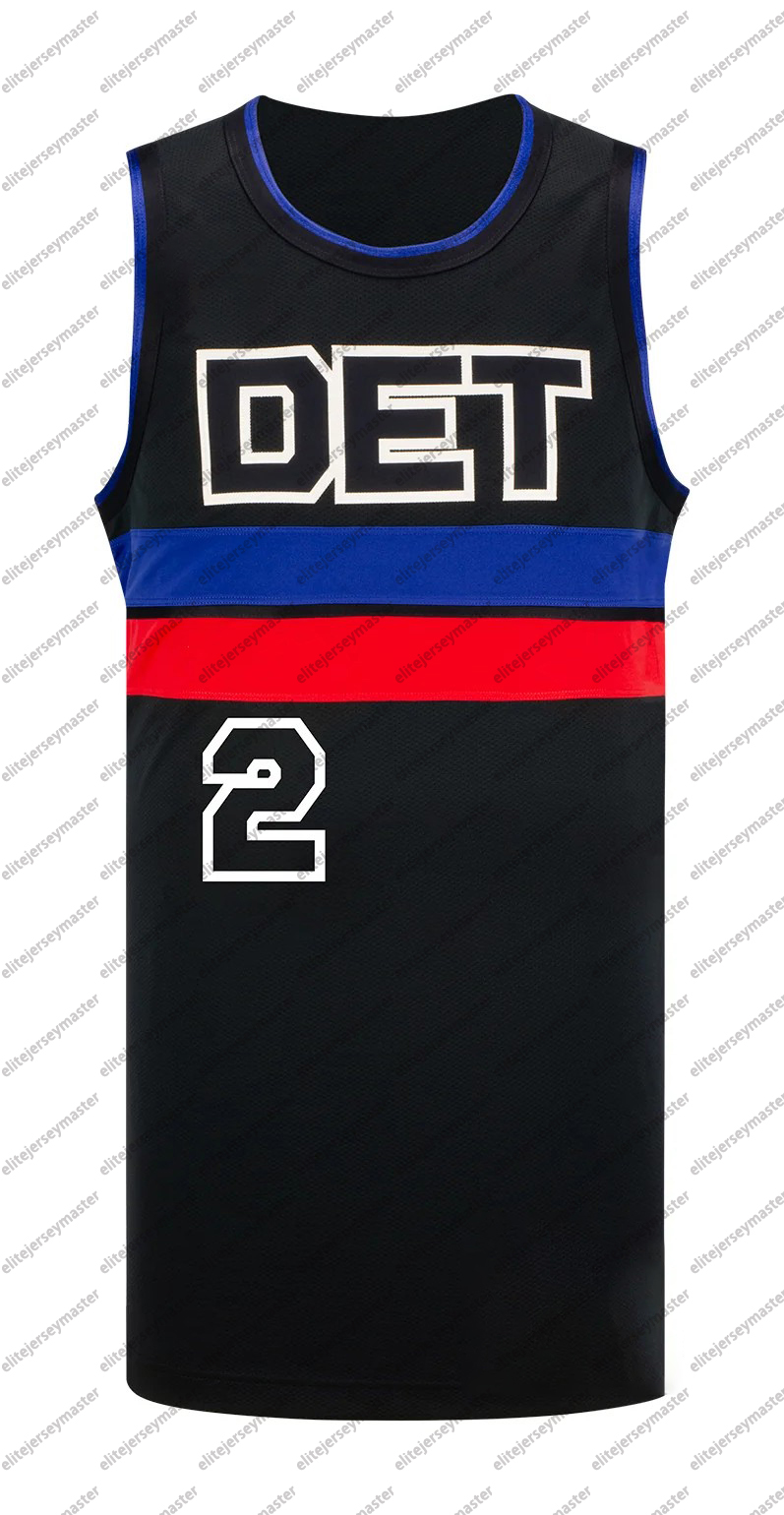 2 Cade Cunningham 2025-26 City 9 Thompson Personalized Custom Basketball jersey 71 Schroder Jersey Malik Beasley Duren 19 Fontecchio Stitched Custom A
