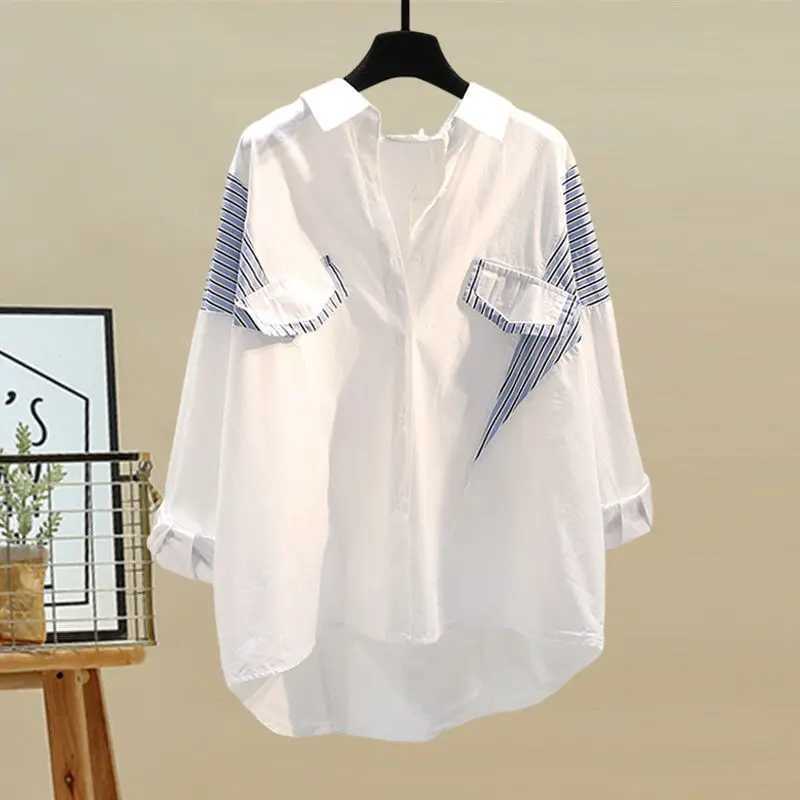 Womens spring and summer new long Sve shirt+vest+jeans 3-piece set Korean Ele open top jeans matching setXJ250414