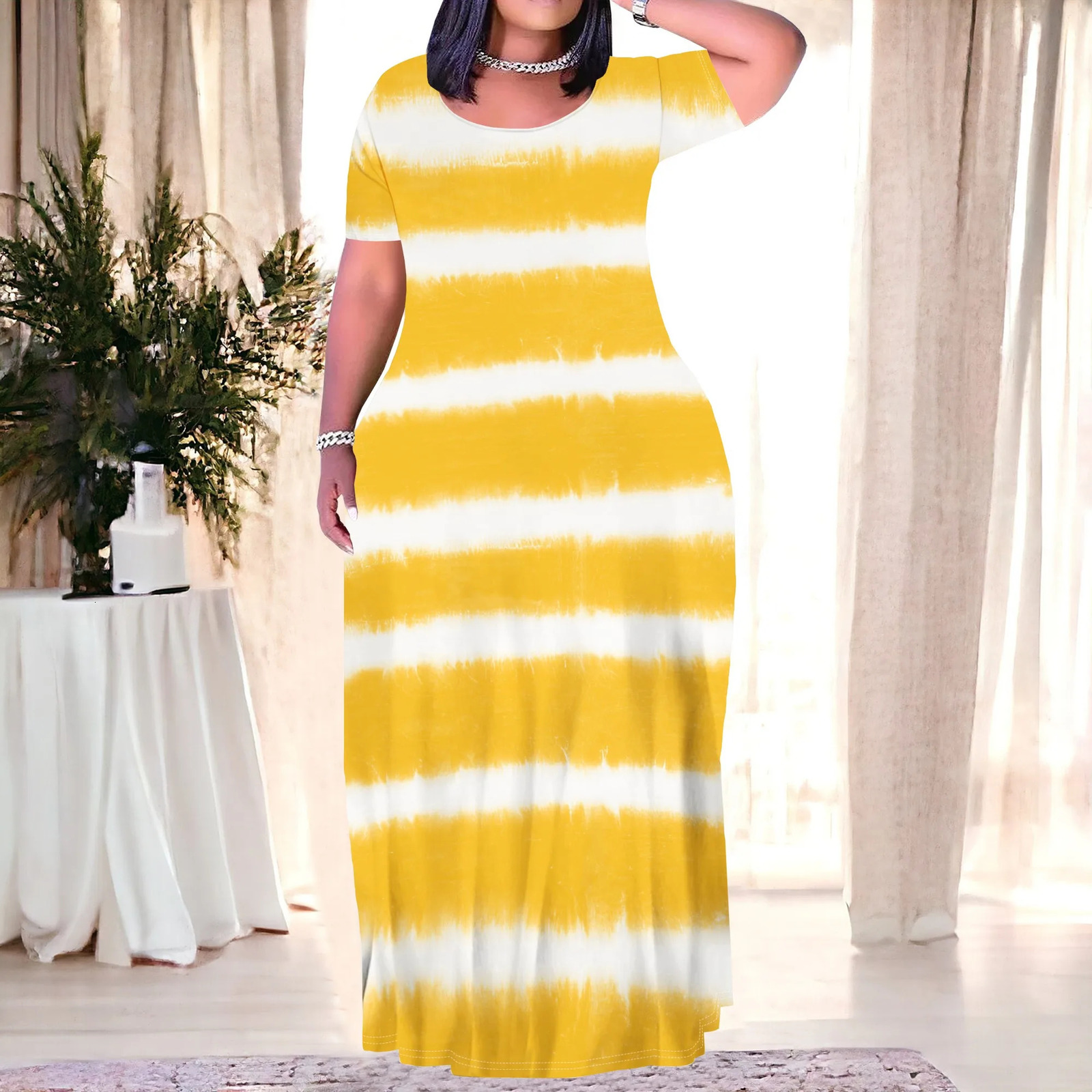 Womens Summer Party Dress Plus Size for Women on Clearance Sale 250414