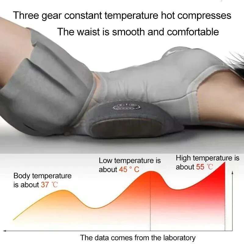 Pillow Bed Sleeping Back Protection Electric Massage Lying Flat Relief Waist Support Heating Vibrating Sleep Pad