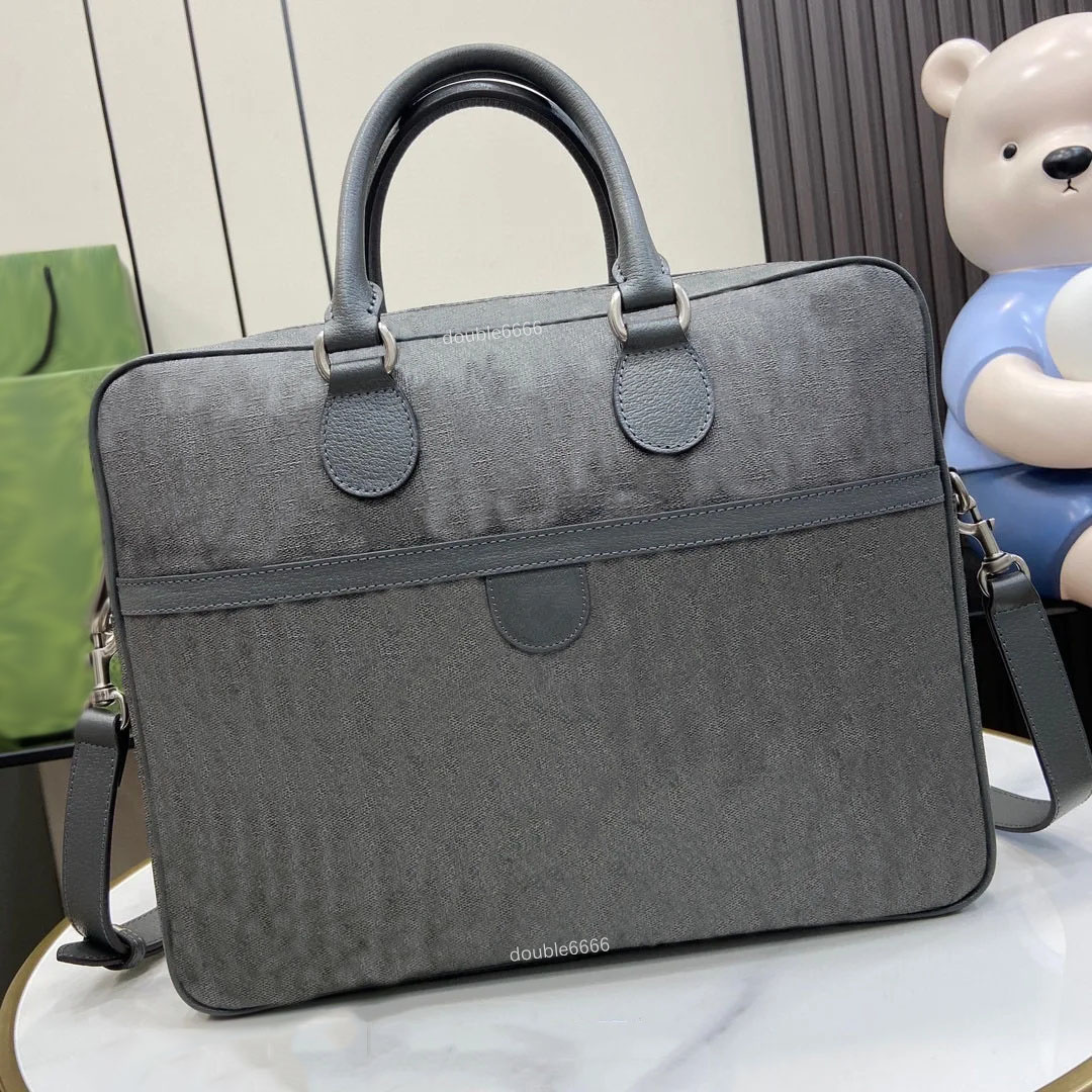 Designer Briefcase man bags luxury business handbag Laptop bag notebook bag computer handbags formal Shoulder Classic Retro Postman Bag messenger package