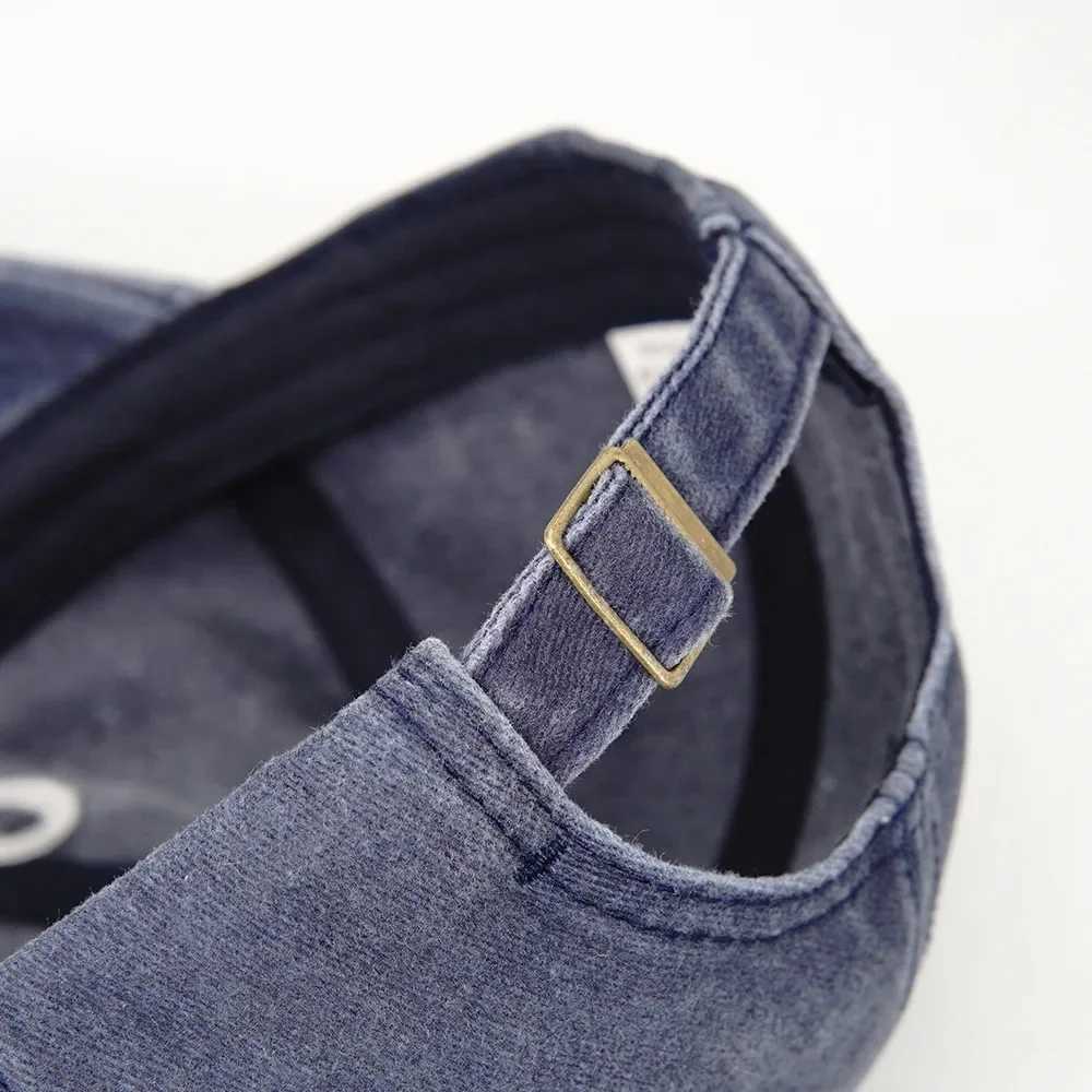 Baseball cap with embroidery old spring and summer baseball cap version thin soft top duck tongue cap unisex and fashionable duck tongue cap W250414