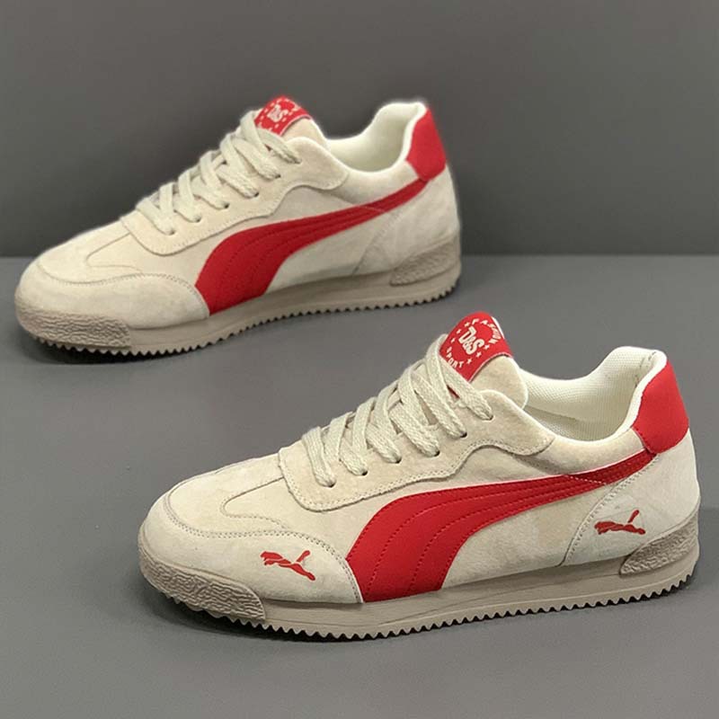 Free Shipping Comfortable Soft Sole Men 2025 Spring Summer New Design Casual Sneakers Lightweight hot Versatile Sports Running Shoes Green Red black