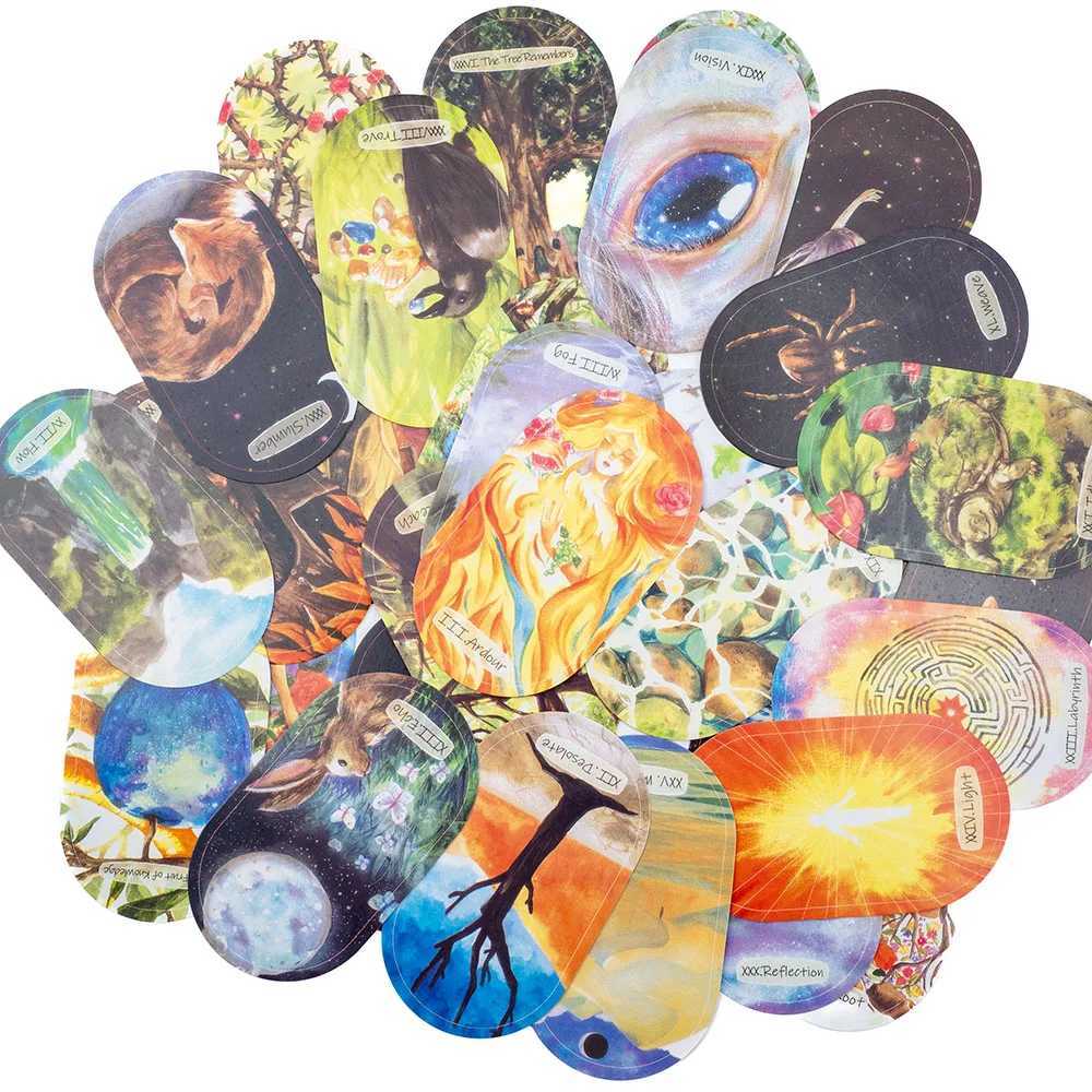 Wild Child Oracle Cards Tarot Deck 40PCS 1036cm for Knowledge Healing and Family Gatherings Leisure Entertainment Game Card C251114