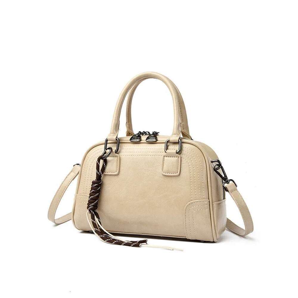 Handbag Women. It's New Fashionable Boston Bag In 2025, Featuring A Simple And Versatile Design, Suitable For Both S