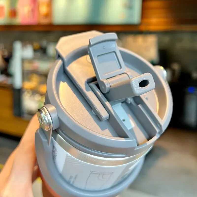 Tyesos New Coffee Cup With Double-Layer Insulation And Cold Insulation Portable Ice Cream Cup Large Capacity Stainless Steel C251114