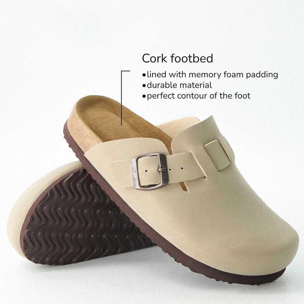Bebeyly Fashion Clogs for Women and Men Suede Clogs Mules Women Men House Slicers with arch support and soft home sliders W250414
