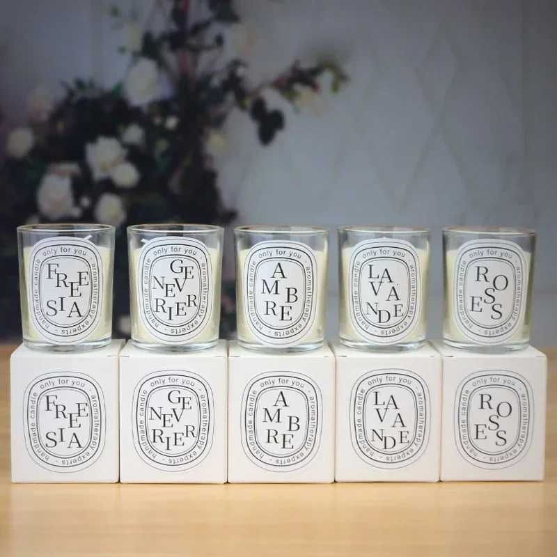 Transparent Scented Fragrance Rantic Candle Light Gift Scented Aratic Candles Guest Gift Candles Wedding Candles Candle Jar H251114 - view 5
