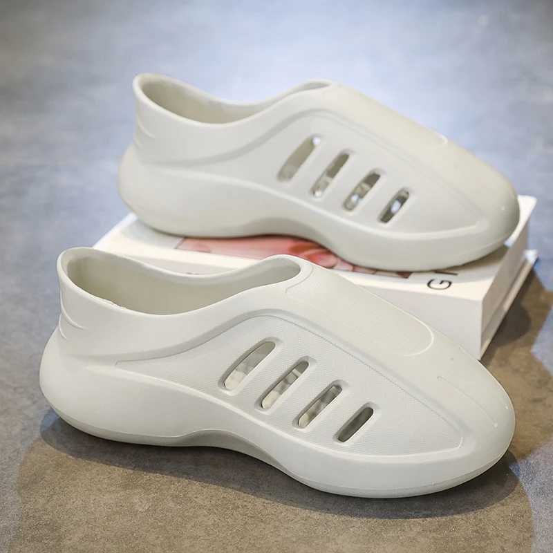 The trend of new Baotou sliders with thick bottoms for casual beach couples and full sport sliders in the spring of 2025 W250414