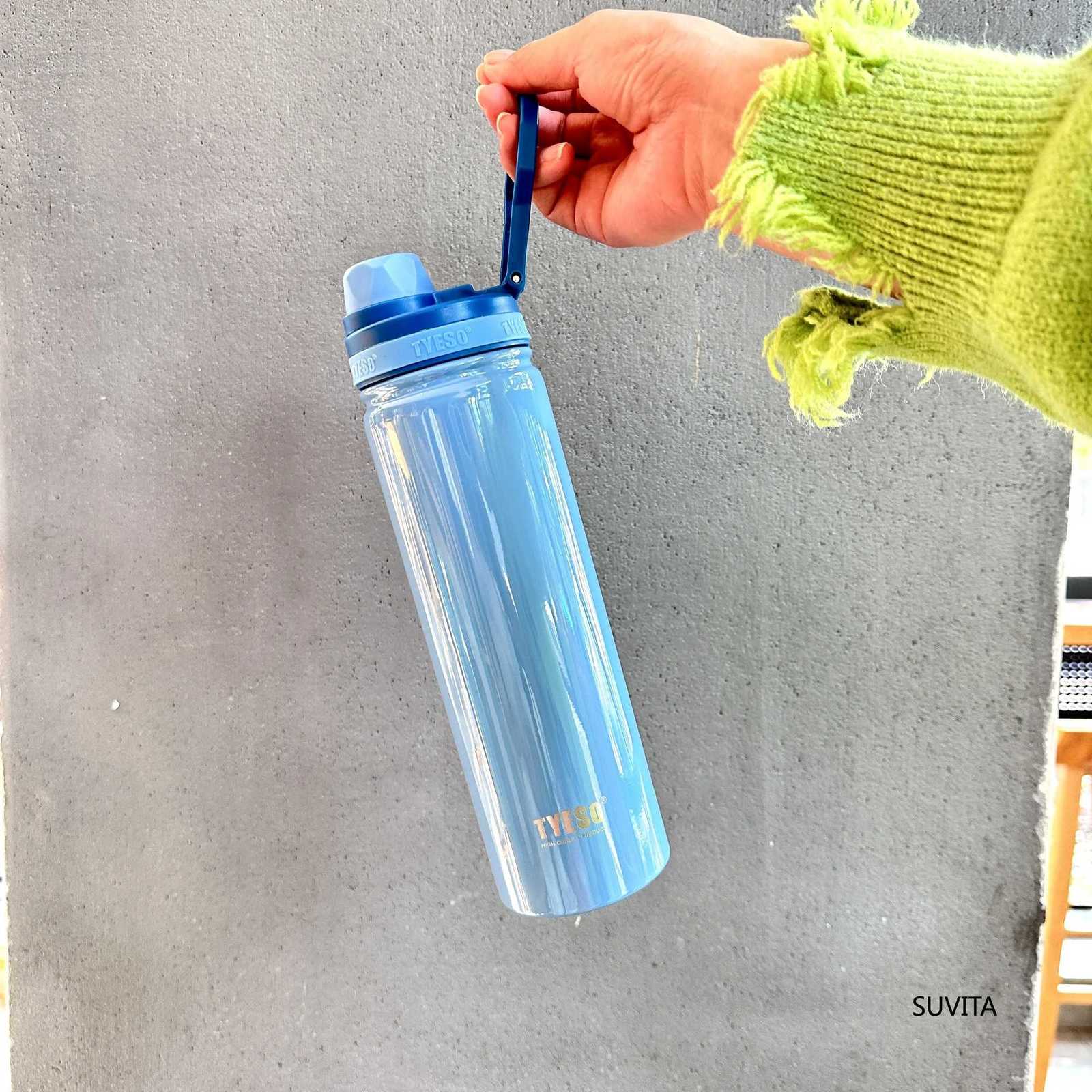 Tyeso Thermos Water Bottle Stainless Steel Portable Sport Vacuum Flask Keeps Cold and Heat Thermal Mug Car Insulated Tumbler Cup C251114