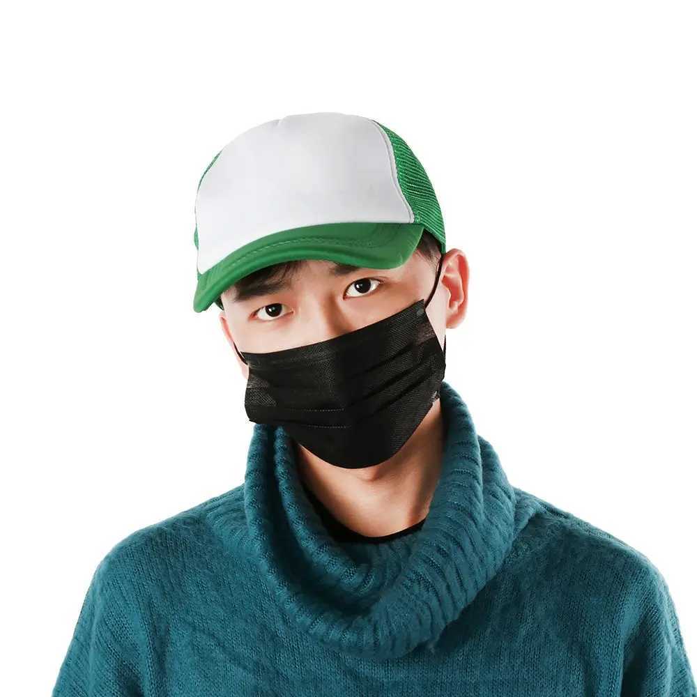 Fashionable unisex regular baseball cap adjustable truck baseball cap buckle net curly mens summer cap W250414